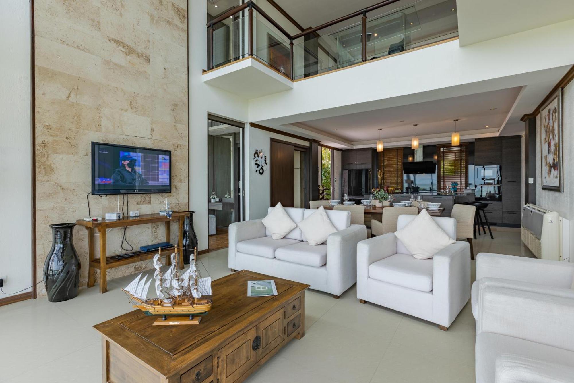 Beachfront Modern 4 Bedroom Pool Villa - Rv 후아 힌 외부 사진